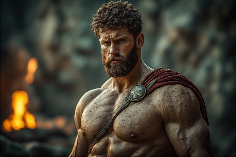 How did Heracles, son of Alcmene and Zeus, become the legendary hero of Greece?